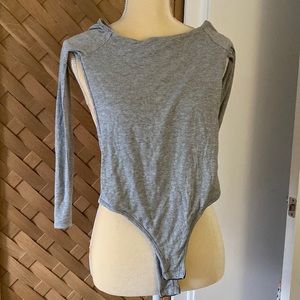 OOTDFASH GREY BODYCON